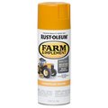 Krud Kutter Rust-Oleum Specialty Indoor and Outdoor Gloss Caterpillar Yellow Oil-Based Alkyd Resin Farm & Implem 280140
